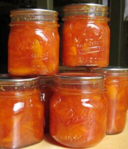 Canning Love:  Peach Orange Marmalade Image